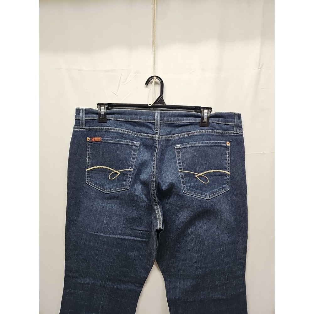 Jordache Women's Blue Vintage Classic Bootcut Denim Jeans Size 18s‎ 40X30.5 - Picture 10 of 14